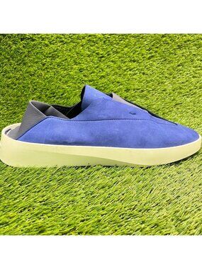 Wolf & Shepherd Cruise Ace Mens Size 11 Blue White Casual Leather Slip On Shoes